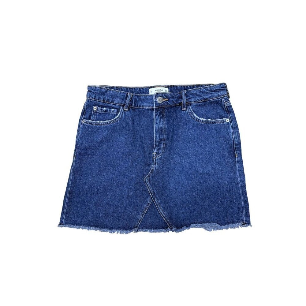 MANGO Denim Iconic S Denim Skirt EUC